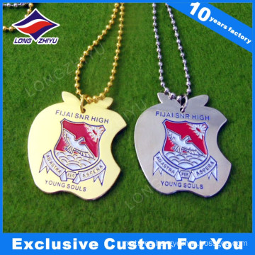 Plated Dog Tag Enamel Die Casting Dog Tags